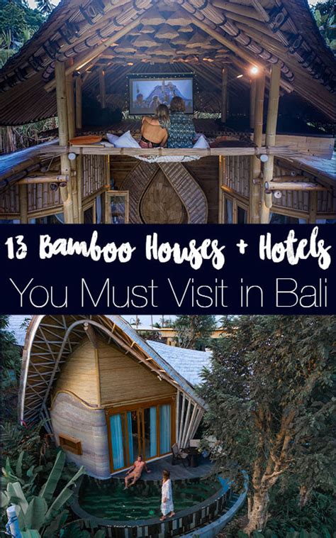 13 Bali Bamboo House Hotels and Villas for a Perfect Eco-Getaway