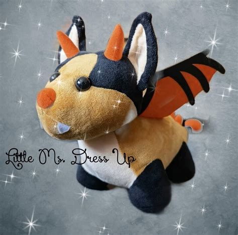 ADOPT MY Bat Dragon / Batdragon Stuffed Animal/ Adopt Party/ - Etsy