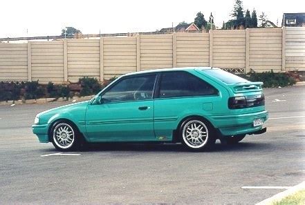 Ford Laser Modified - amazing photo gallery, some information and specifications, as well as ...