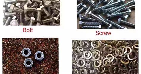 Different Types of Fasteners and Their Uses