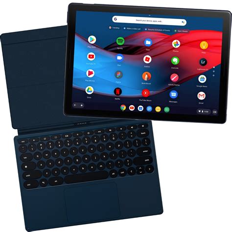 Best Buy: Google Pixel Slate 12.3" 64GB Midnight Blue Tablet & Midnight ...