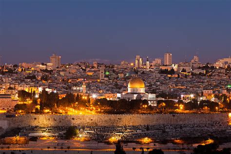 Jerusalem Skyline Photograph by Jonathan Gewirtz - Pixels