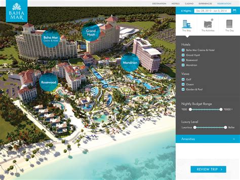 Baha Mar Bahamas Resort Map