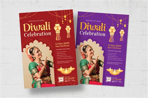 Diwali Flyer Template - BrandPacks