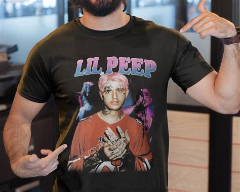 Lil Peep Shirt, Rapper Lil Peep Shirt, Lil Peep Merch Shirt, Lil Peep Love Will Tear Us Apart ...