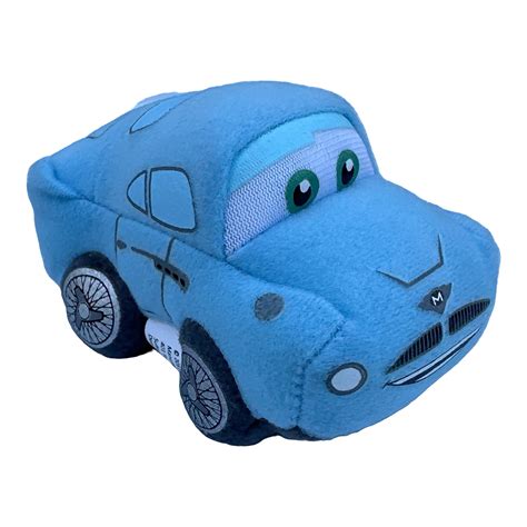 Disney Cars Plush Toy - Blue Finn Car Small Size Plush Toy (4In ...