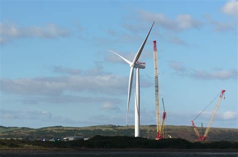 Latest Siemens wind turbine installed at SSE in the UK