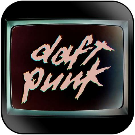 Daft Punk Human After All Remixes Album Cover Sticker