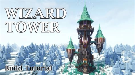 Minecraft Wizard Tower Fantasy Tower Build Tutorial – NBKomputer