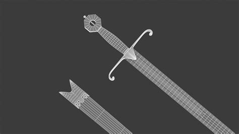 3D model Curtana Sword VR / AR / low-poly | CGTrader