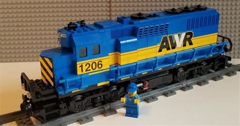 Custom Lego Train Unstoppable GP40 1206 "Please Read Description" on eBid United States | 200965131