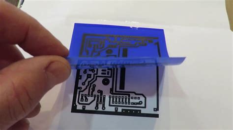 DIY Making a Printed Circuit Board - YouTube