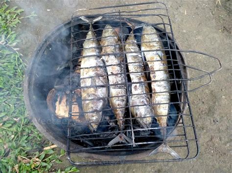 Ikan Panggang or grilled fish. Traditional Indonesian culinary food 8283468 Stock Photo at Vecteezy