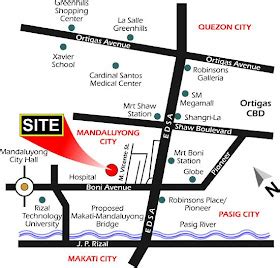 Maps: Street Map Of Mandaluyong City