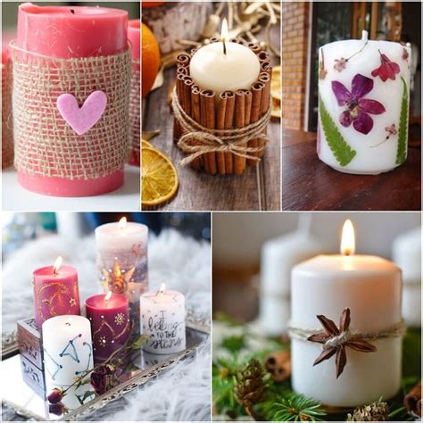 10 DIY Candle Decor Ideas