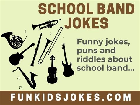 School Band Jokes - Clean School Band Jokes