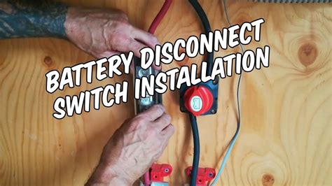 Rv Battery Disconnect Switch Wiring Diagram