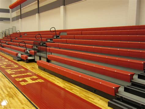 Telescopic Bleachers and Gym Seating - Worthington Contract ...