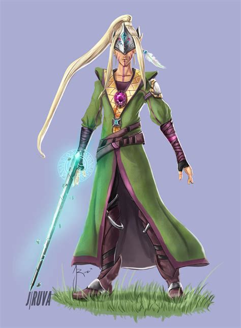 DnD High Elf Redesign: Kainos the Bladesinger by Jruva on DeviantArt