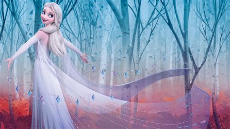 Elsa In White Dress HD Frozen 2 Wallpapers | HD Wallpapers | ID #72781