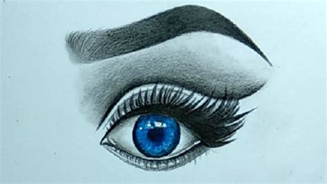 Blue Eyes Drawing Tumblr