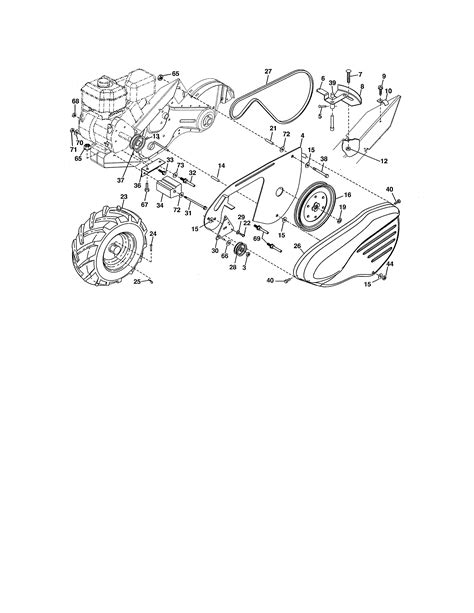 Craftsman Tiller Parts Diagram - diagramwirings