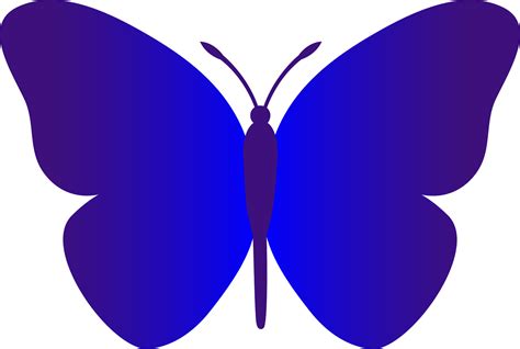 clip art simple butterfly - Clip Art Library