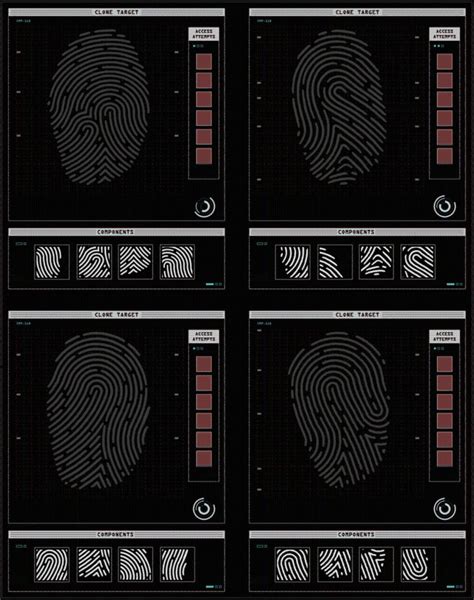 GTA 5 - Casino Heist Fingerprint Cheatsheet