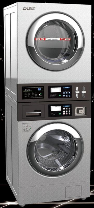 13kgs COIN OP stack Washer Dryer/washer dryer/combo washer dryer ...