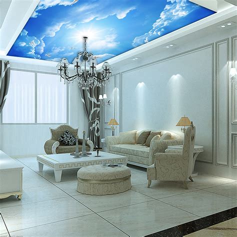 Ceiling Murals Sky : 3d Ceiling Murals Wallpaper Custom Photo Non Woven Murals ... : Cherub ...