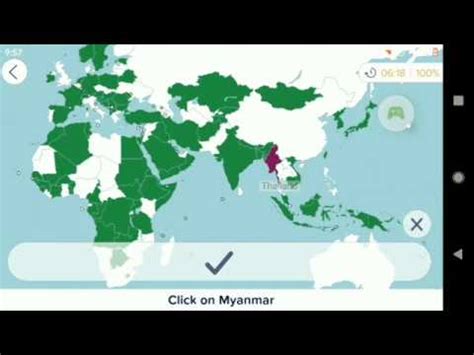 Seterra | Android | Maps | 220+ Countries And Territories | 19m19s | World Record - YouTube