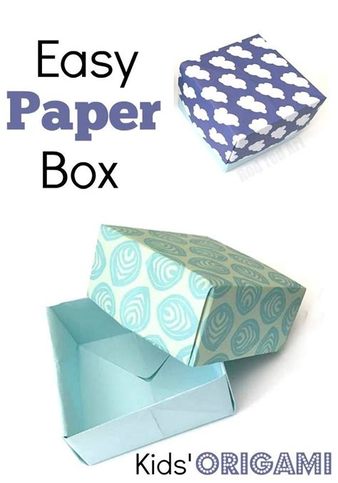 Origami ideas: Origami Box With Regular Paper