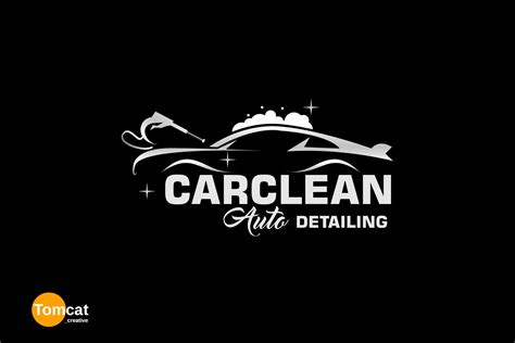 Auto Detailing Logo Design Template Graphic by Tomcat_creative · Creative Fabrica