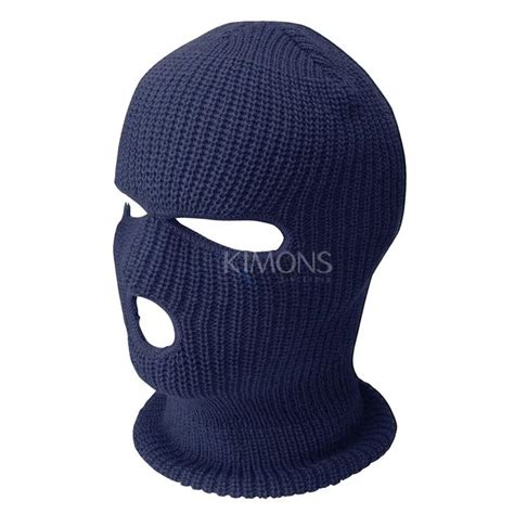 Winter Ski Mask 3 Hole Knitted Skull Balaclava Beanie Hat Men Outdoor Sports Cap | eBay | Ski ...