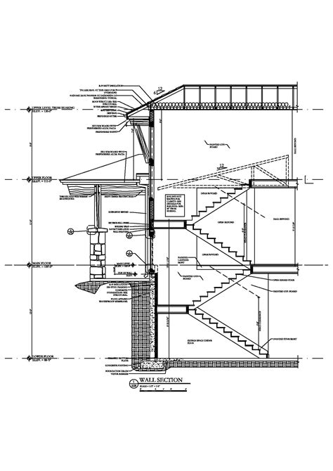 Architectural Cross Section Drawing : Southbank Centre | Work ...