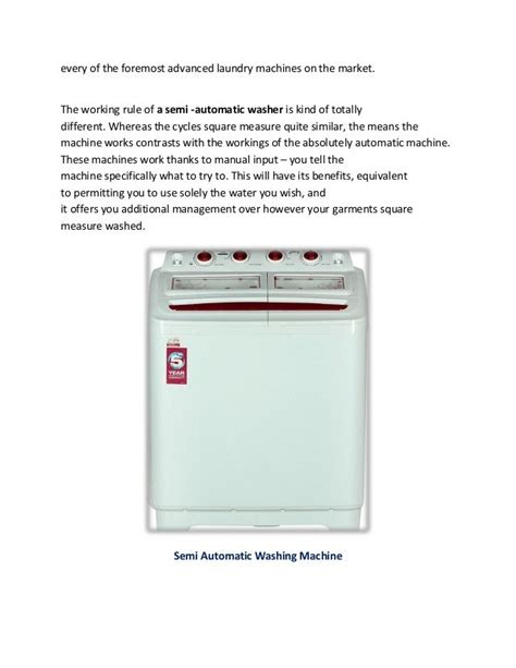 Laundry tips how will a washing machine work