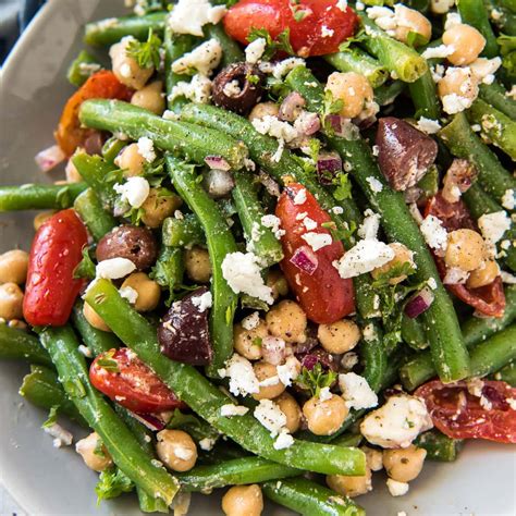 Mediterranean Green Bean Salad | YellowBlissRoad.com