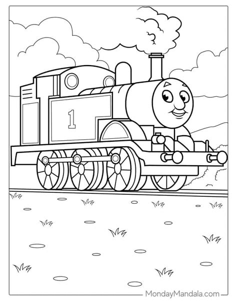 Thomas The Train And Friends Coloring Pages