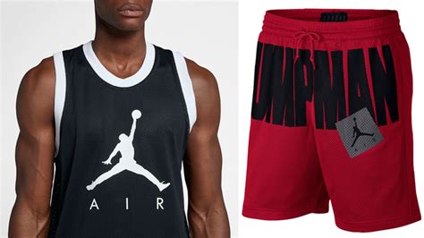 Jordan Jumpman Mesh Shirts Shorts Jerseys | SportFits.com