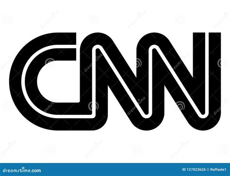 CNN Logo editorial photo. Illustration of illustrator - 127023626