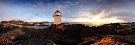 Midnight Sun in Laukvik 360 Panorama | 360Cities