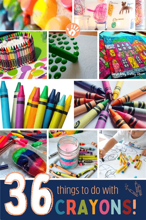 35 Things To Do with Crayons for Kids & Parents | HOAWG