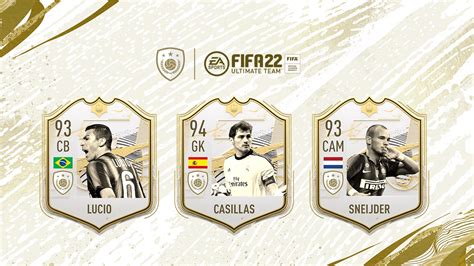 FIFA 22: Three new Icon coming in FUT? Sneijder – Casillas – Lucio | FifaUltimateTeam.it - UK