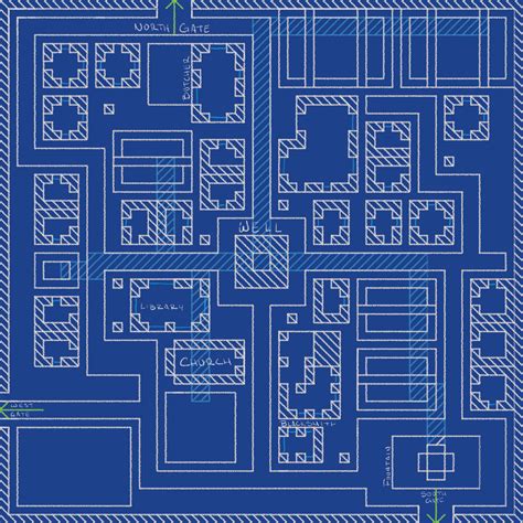 Minecraft Village Structures Blueprints