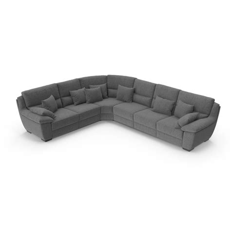 Grey Corner Sectional Sofa PNG Images & PSDs for Download | PixelSquid ...