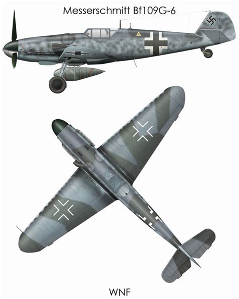 The Profile Paintshop: Chosing the correct wingpattern for a Bf109G-6