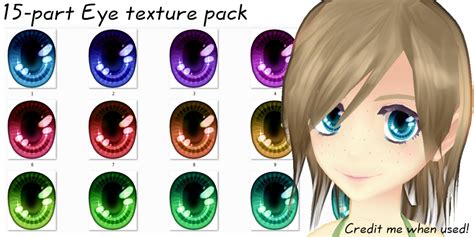 √ Mmd Eye Texture Tda