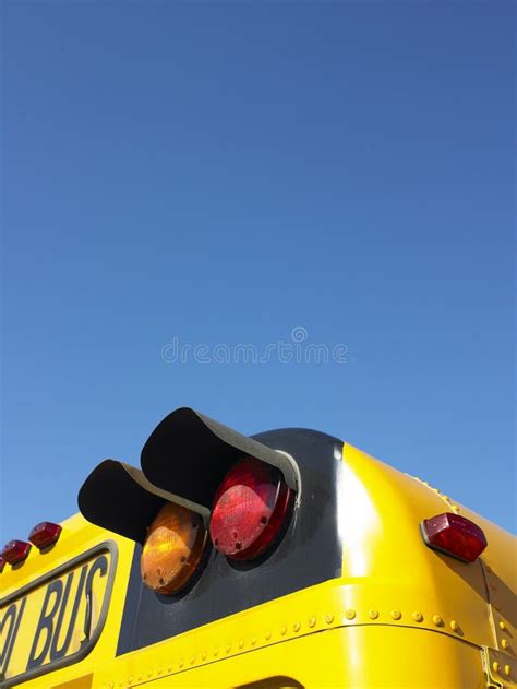 Lights on School Bus stock photo. Image of slow, children - 12938538