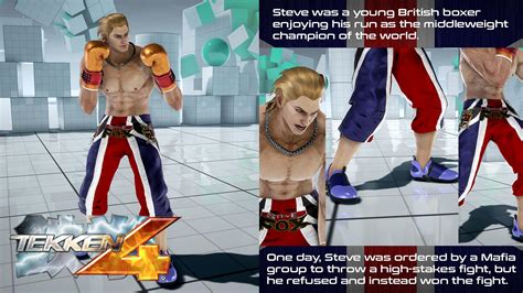 TekkenMods - Tekken 4 Steve Fox Player 1 [2.1 UPDATE]