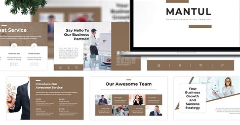 Mantul Business PowerPoint, Presentation Templates - Envato Elements